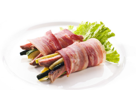 培根卷鸡胸肉图片