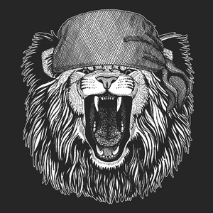 动物骑自行车野狮酷海盗, 海员, seawolf, 水手, 骑自行车的动物纹身