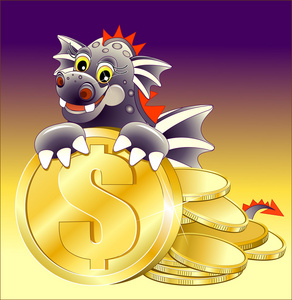 金色龙图片