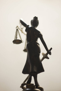 法律正义法律雕像