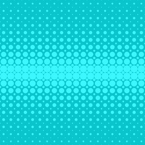浅蓝色抽象半色调点图案背景矢量设计从不同大小的圆圈