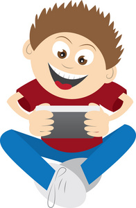 视频游戏手机玩家照片