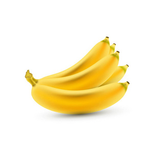 现实隔绝的香蕉, 向量例证