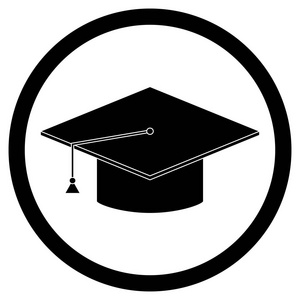 学士帽图标照片