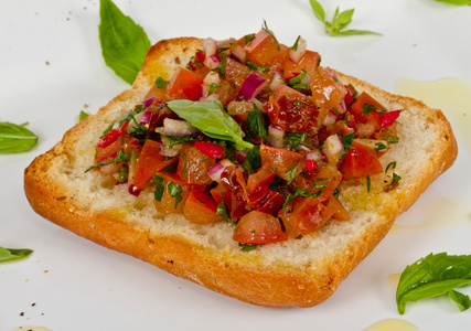 番茄意式 意大利烤大蒜面包