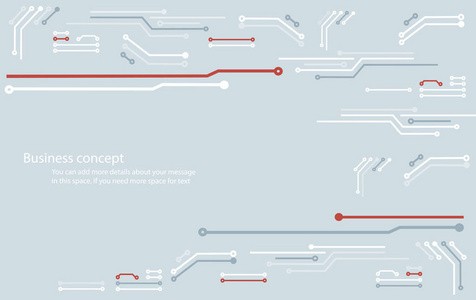 抽象电路板技术线背景