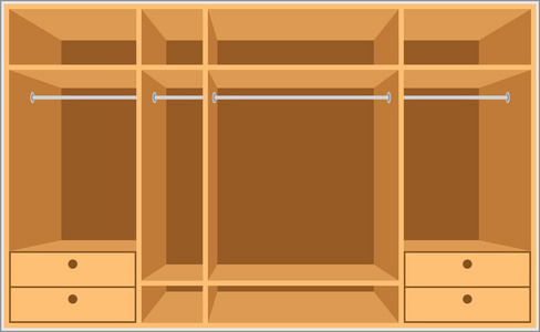 衣柜的房间图片