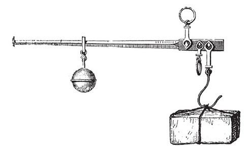 秤复古雕刻