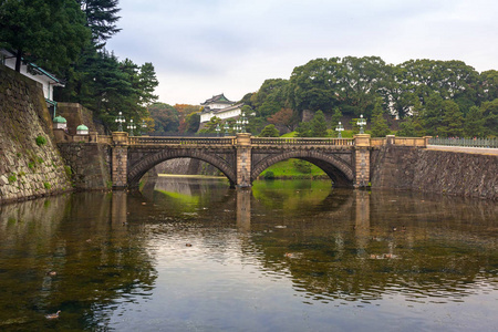 Seimon 石桥到日本东京的皇宫