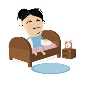 下床剪贴画照片