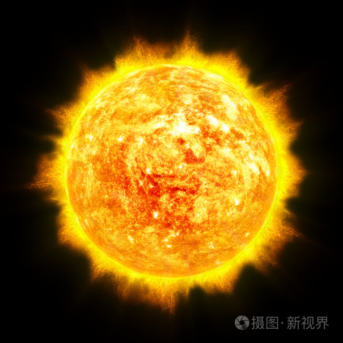 太阳明星图