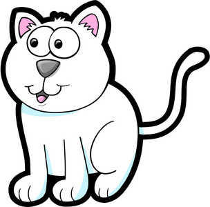 猫小猫矢量插图艺术动物宠物