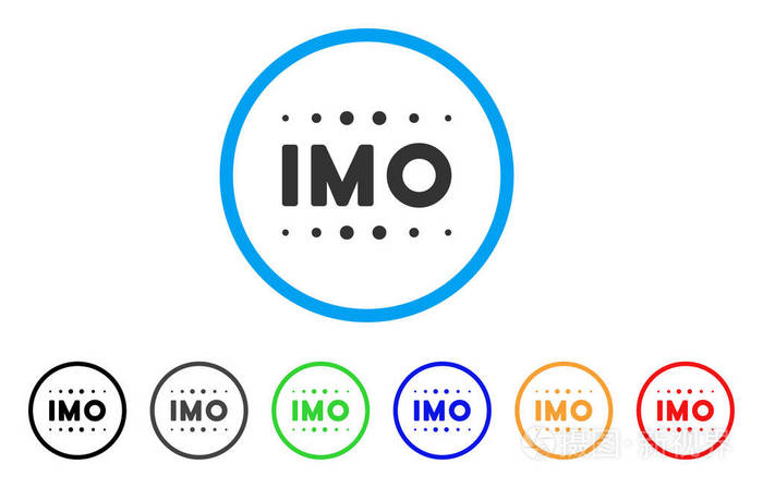 imo 字幕矢量图标