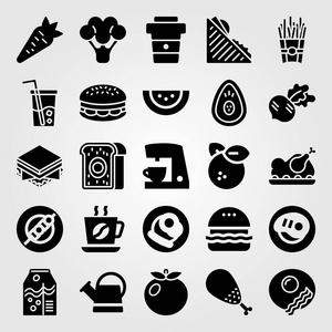 炸鸡腿符号图片