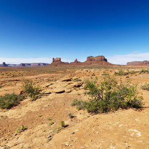 风景秀丽的沙漠场景