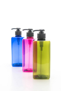 洗发水或肥皂的空泵瓶