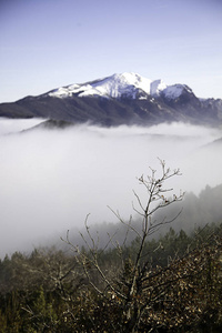 雪山雾