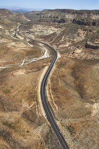 沙漠景区道路