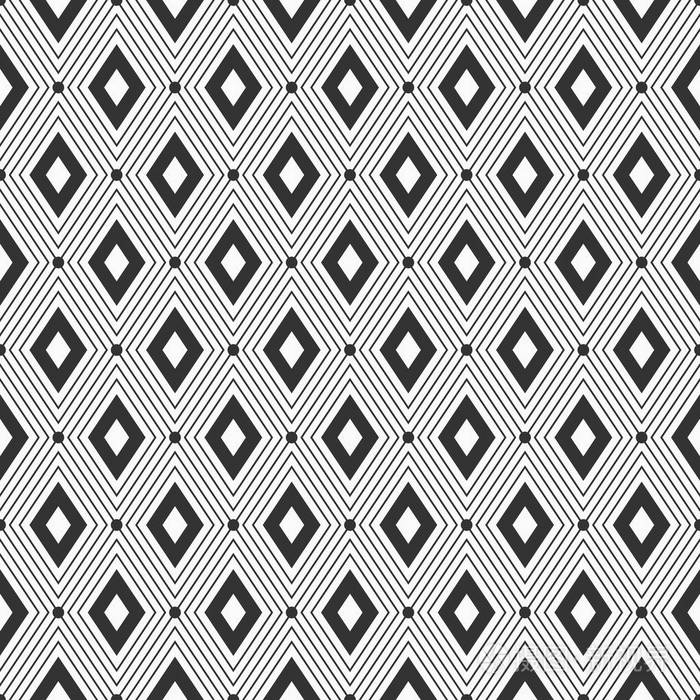 矢量无缝模式.几何背景与菱形