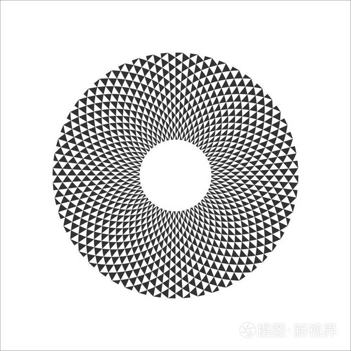 圆形分形设计单元