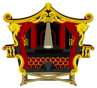 小剧场卡通照片