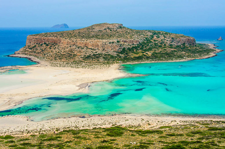 查看 Balos 泻湖, 岛上的克里特岛, 希腊