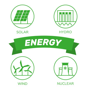 可再生能源概念我照片