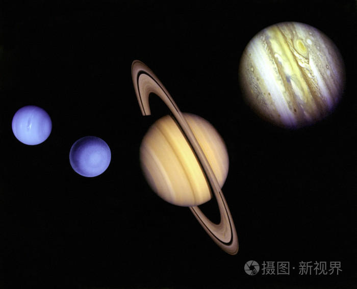 在外层空间行星