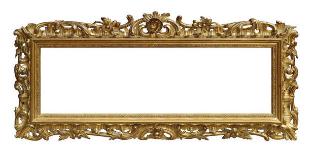 金框画 镜子或照片