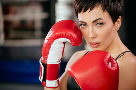 女拳击图片
