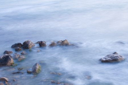 海洋海岸与波浪运动中模糊