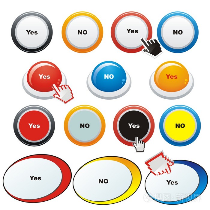 用手按压流界面触摸屏上的图像按钮