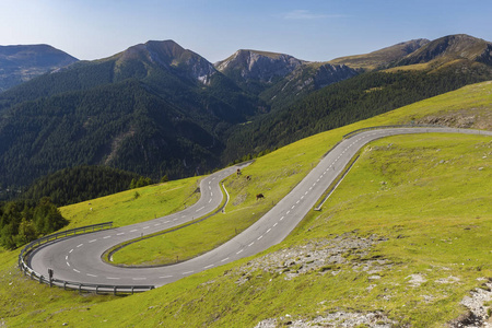 在奥地利高山道