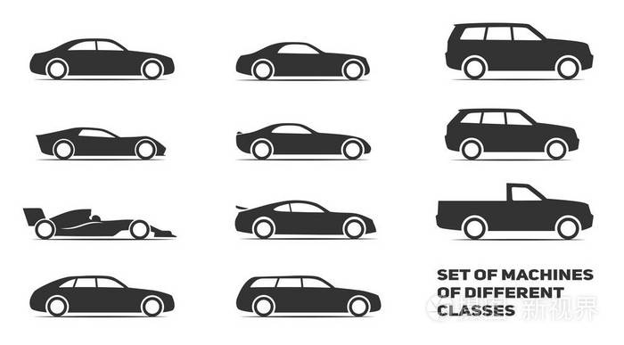 集合 运输 轿车 基元 类 渺小 城市 越野