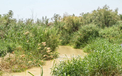 以色列 Yahud 的约旦河受洗遗址