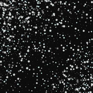 美丽的下落的雪散布样式与美丽的下落的雪在黑背景迷人
