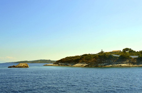 Antipaxos 在爱奥尼亚海的希腊小岛