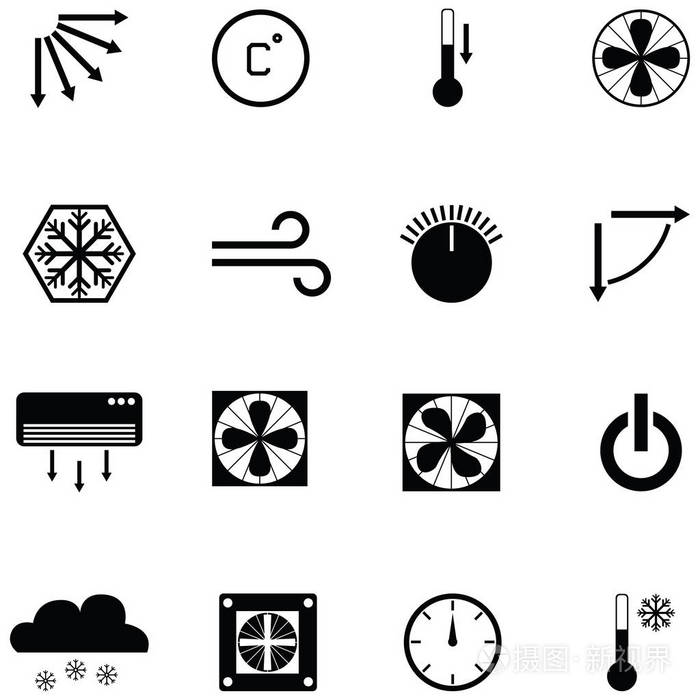 空气状况图标集