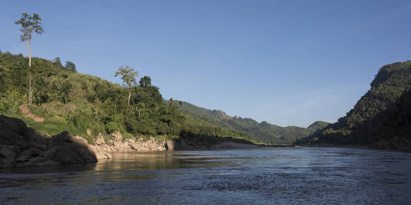 风景河, 湄公河, Sainyabuli 省, 老挝