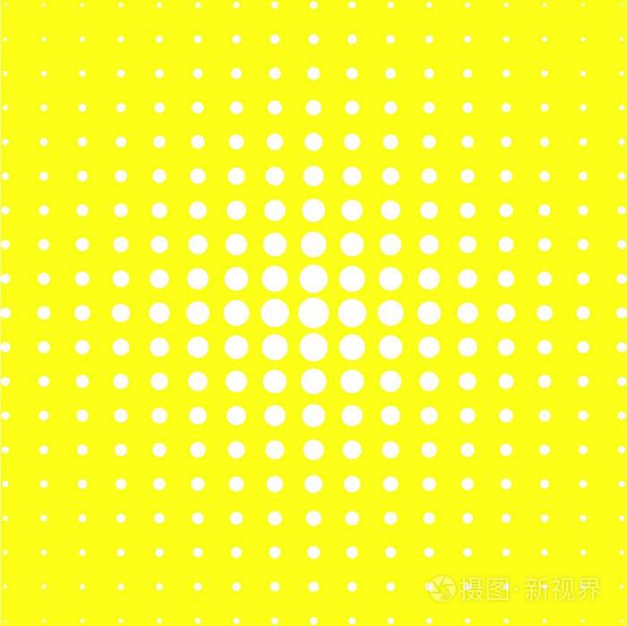 黄色和白色流行音乐艺术背景