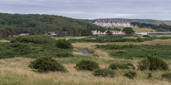 村庄的看法在海岸, 少女, Kirkoswald, 艾尔郡, 苏格兰