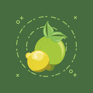 柠檬酸水果设计