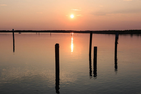 Bibione 泻湖日落