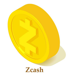 Zcash 图标, 等距样式