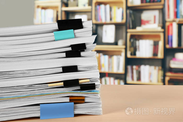 摞在档案中表上的文件照片-正版商用图片045sxf-摄图新视界