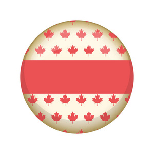 加拿大复古运动按钮