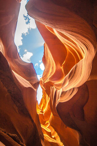 美国亚利桑那州的羚羊峡谷