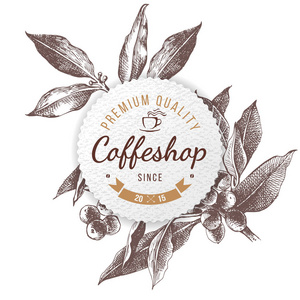 Coffeshop 纸徽