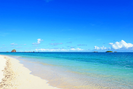 冲绳美丽的海滩的图片图片