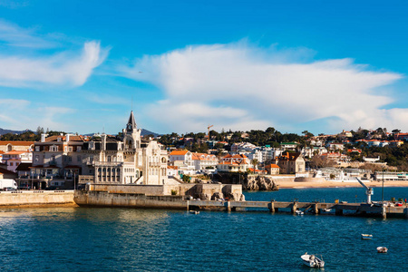 卡斯卡伊斯的海滨, Portugals 的主要度假胜地之一